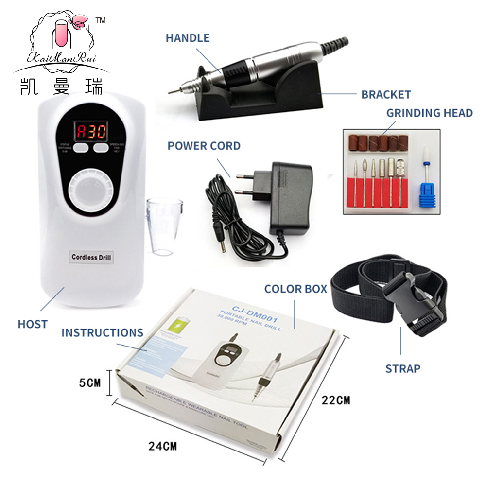 DM001 rechargeable eu portatilis polither